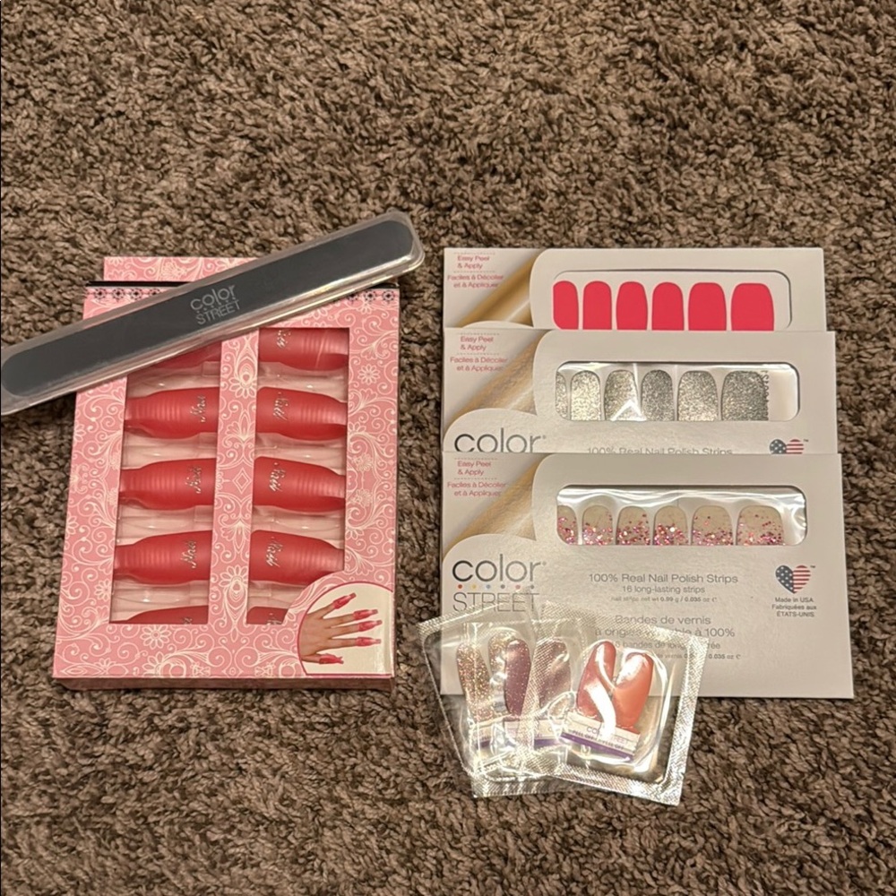 Color Street Nail Strips & Nail Clips
